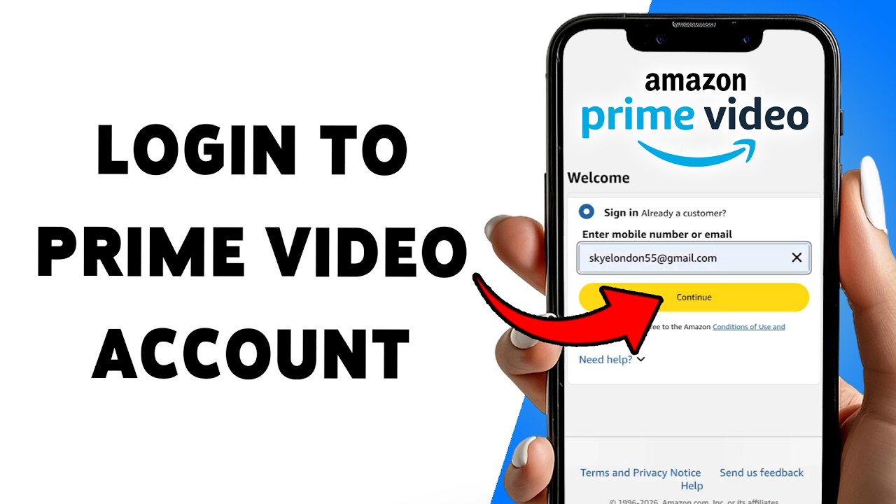 How To Login To Prime Video Account | Sign In To Amazon Prime 2026 ...