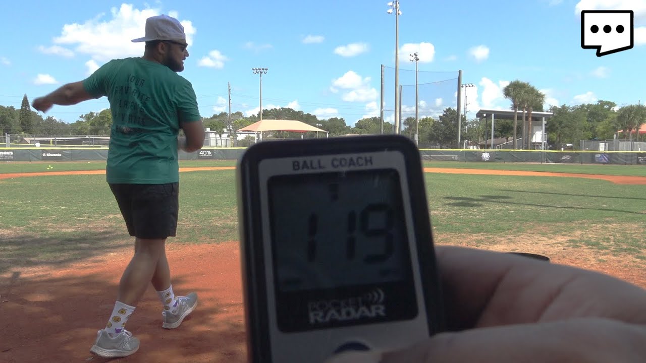 119 MPH Exit Velocity Blitzball Hit!