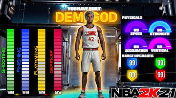 BEST PERIMETER LOCKDOWN BUILD NBA 2K20! BEST ALL AROUND BUILD! 99 EVERYTHING! RARE UNSTOPPABLE BUILD