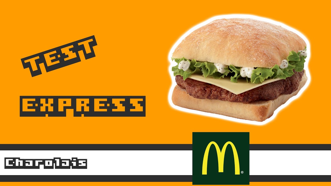 Charolais - McDonald's - Test Express - YouTube