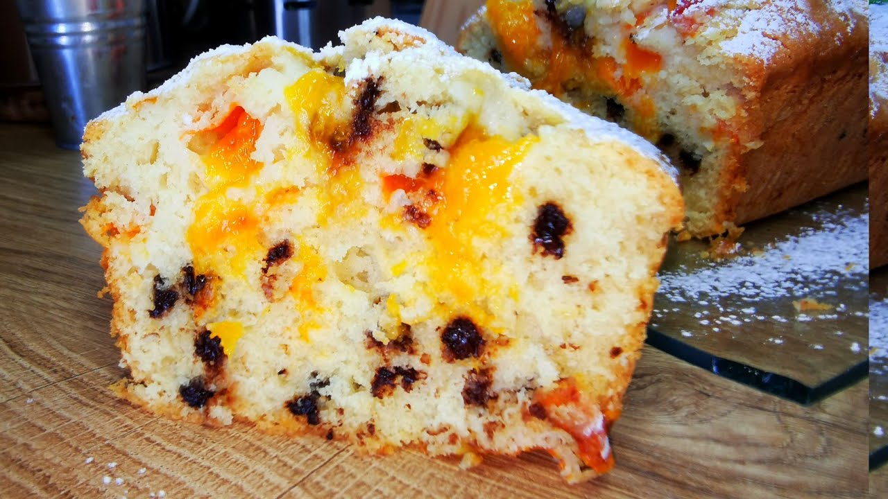 Сладкиш с кайсии🍑 и шоколад Много бърза и лесна рецепта