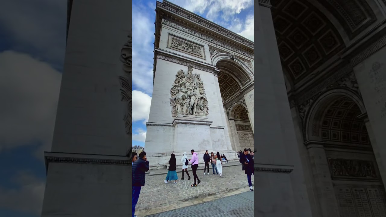 Arc de Triomphe #paris #france  #travel #tour #explore #europe
