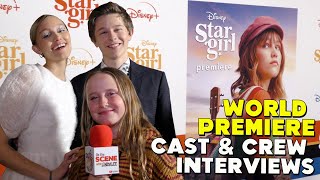 Grace VanderWaal Stargirl Red Carpet Cast & Crew Interviews - Graham Verchere - Karan Brar - Disney+