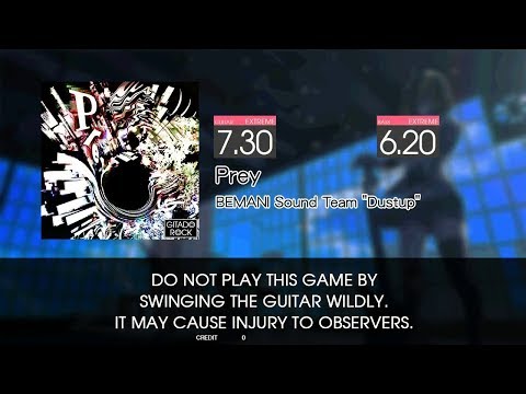 【GITADORA Matixx Guitarfreaks】 Prey EXTREME Guitar & Bass