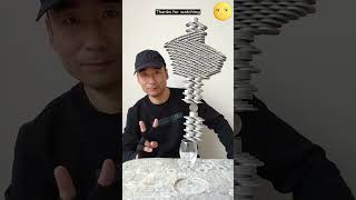 Balancing Art Part 341 | Balancing Acts | Rock balancing #shorts #balance #rockbalancing #bottle