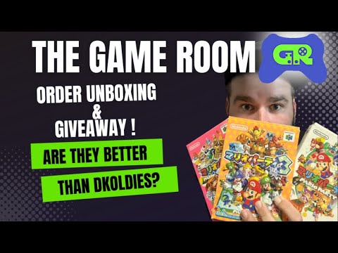 Was The GameRoom Better Than DKoldies??? Lets Find Out! (Unboxing, Giveaway)