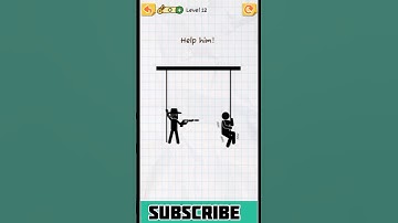 Draw 2 save level 12 Gameplay #shorts #viral #shortvideo