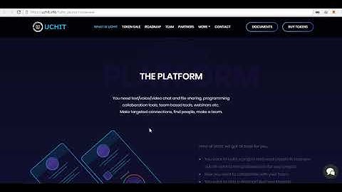 Uchit [UCHT] - Global Decentralize Network to Communicate