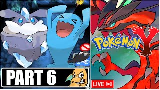 Pokemon Y Nuzlocke Part 6 - Korrina Battle & Route 11 #Live