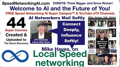 Speed Networking AI Super Campus Free Email Course to Think Bigger & Grow Richer with AI Networking