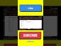 Multiple matches into seprate columns #howtoincreaseviewsonyoutube #excel #youtubeviews #microsoft