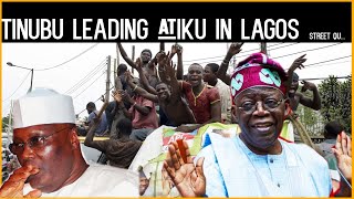 Just in :Tinubu LEADING ATIKU IN this o...............