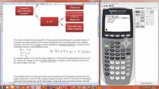 Using the TI-84 to Find a Confidence Interval for a Population Mean (ZInterval and TInterval)
