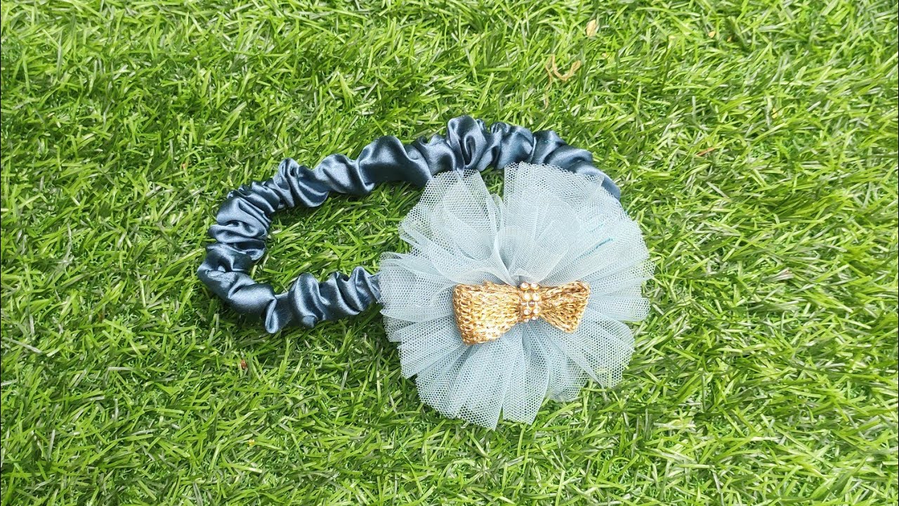 വേസ്റ്റ് തുണി കൊണ്ട് head band നിങ്ങൾക്കും ഉണ്ടാക്കാംbaby head band