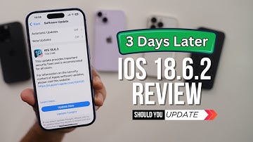 iOS 18.6.2 Review 3 Days Later | Should you update to iOS 18.6.2?