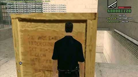 GTA SAMP  testing a mod