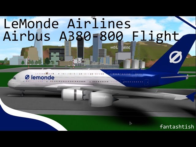 Roblox Lemonde Airlines Airbus A380 800 Flight Omyplane - boeing 747 8 lemonde airlines roblox
