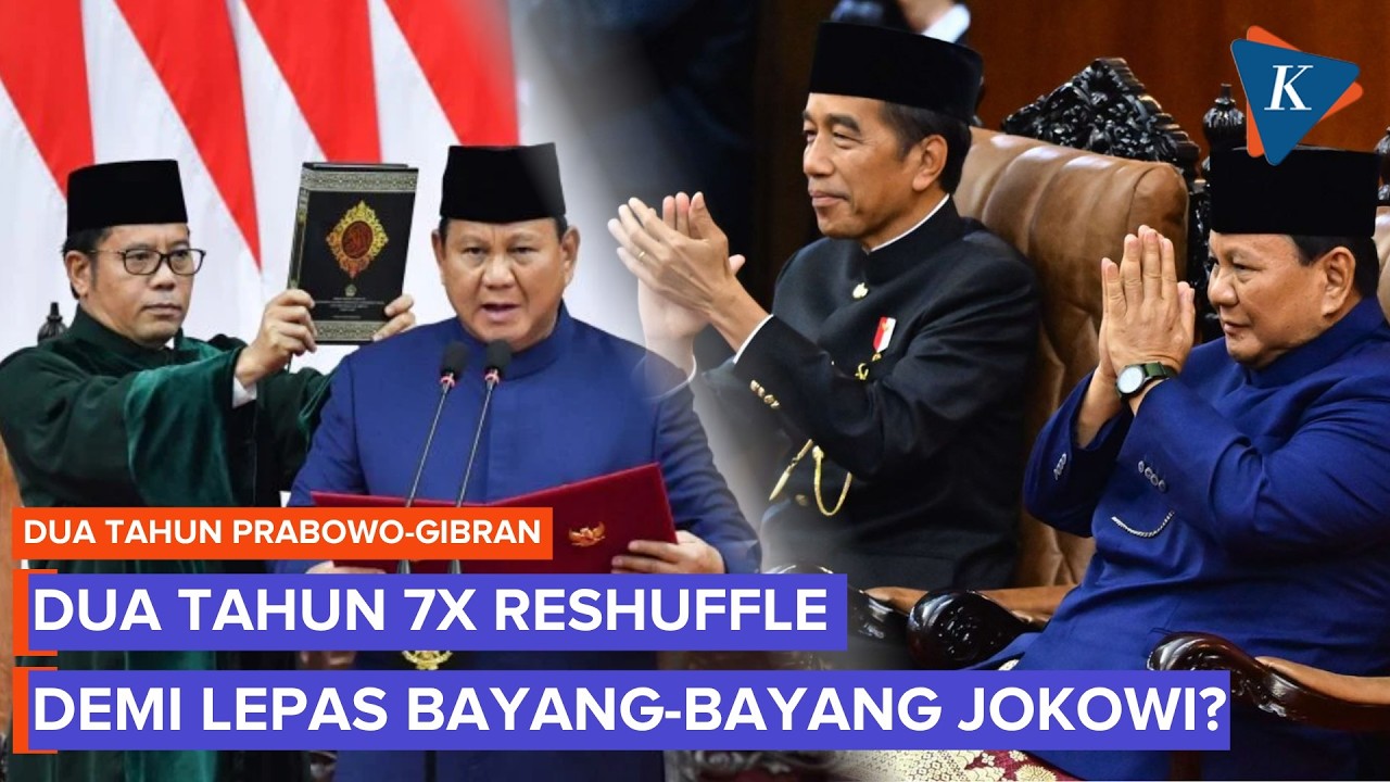 7 Kali Reshuffle Kabinet Prabowo-Gibran dalam 2 Tahun, … — Transcript
