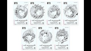 韓国交通カードT-money、“BTSイラスト透明T-moneyカード”10万枚限定発売 (6/27)