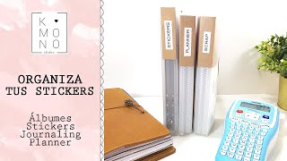 Organización definitiva para tus stickers:  Scrap, Planners, Bullet y Journaling