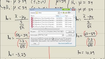 Elementary Statistics: Hypothesis Tests for a Population Mean - P-Value Approach (By Hand)