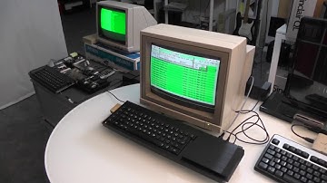 Sinclair QL Network in action! - Copy (Backup) QL/E system from QL-SD to TDI, scene 3 (stopped)