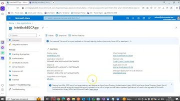 Lesson586 - Azure AD B2C- App Registeration - Power Apps 1000 Videos