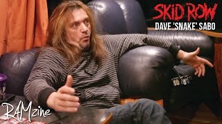 Skid Row’s Dave ‘The Snake’ Sabo: Interview - RAMzine