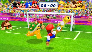 Mario & Sonic At The London 2012 Olympic Games Football Mario, Sonic, Luigi, Shadow