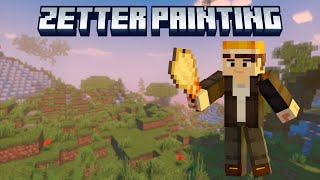 Свои картины в Майнкрафт // Zetter Painting // Minecraft Mods // Обзор Мода