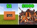 $2 vs $1000 Minecraft Prison Escape