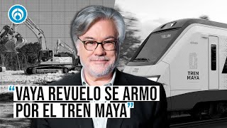 Director del INAH trató de explicar que todo iba bien con el Tren Maya, pero la regó: Ruiz Healy
