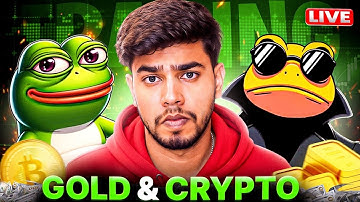 GOLD & CRYPTO LIVE TRADING ll 27 November ll #bitcoin #gold #cryptotrading #goldtrading