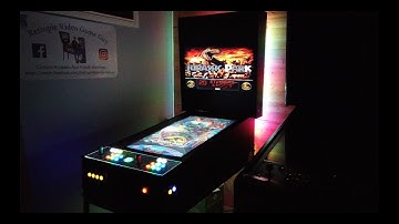 Custom Virtual Pinball Arcade Showcase. Retropie Video Game Guy