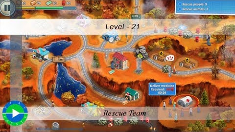 Rescue Team 4 walkthrough - Level 21