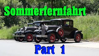 Schaffen Es 9 Vorkriegsoldtimer Quer Durch Deutschland? Ford A Sommerfernfahrt Part 15