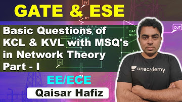 Basic Questions of KCL & KVL with MSQ