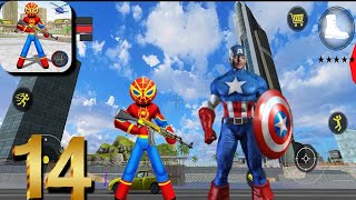 Amazing Spider Stickman Rope Hero - Mafia City #14 Android Gameplay screenshot 3
