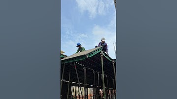 Installation slab formwork #shorts #construction #building #civilengineering