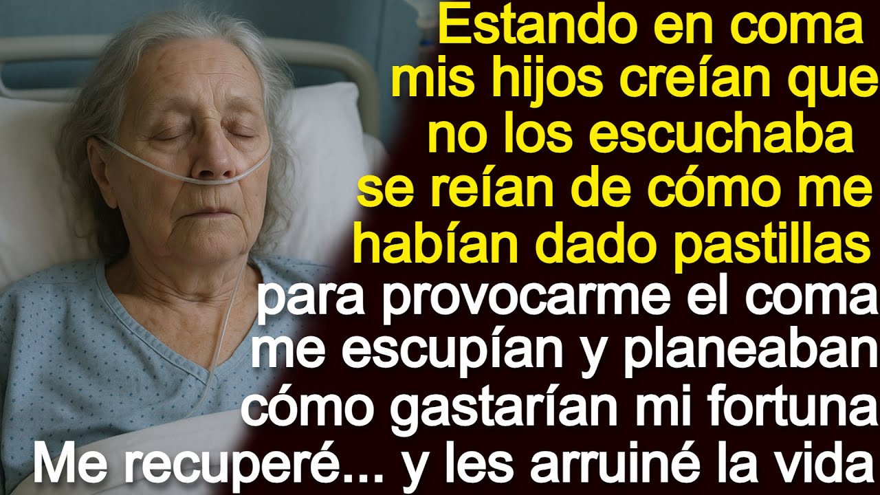 Estando en coma, mis hijos me escupían y se reían de cómo me habían dado pastillas para provocarlo…