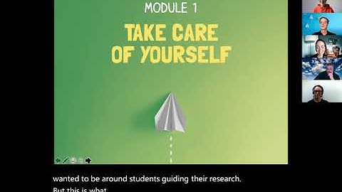 Learning goals, interactive video and increasing students participation in a collaborative setting