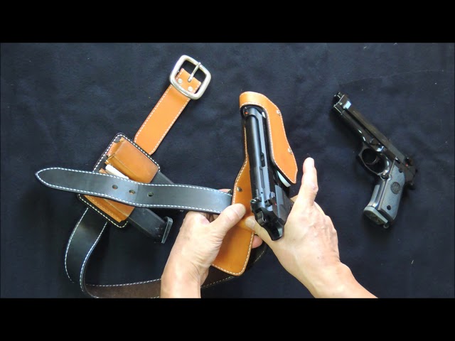 スピードシューティング用自作ホルスター】7作目となるベレッタ