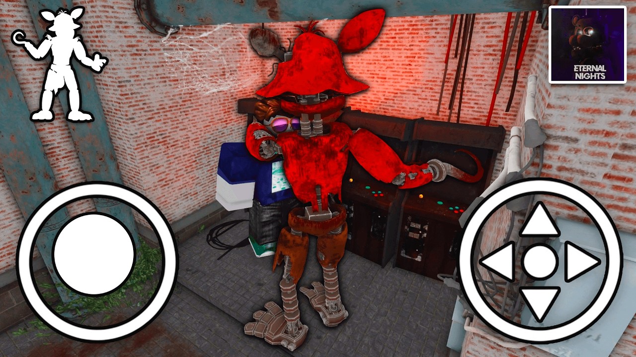What if I BECOME Foxy!? - FNAF Eternal Nights | Roblox