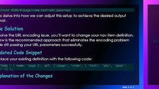 How to Pass URL Path Params to NavItems in CoreUI/Angular Sidebar