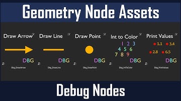 Geometry Node Assets: Debug Nodes Update