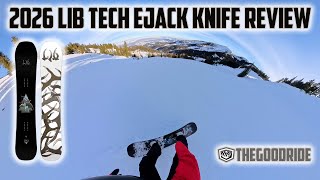 Lib Tech EJack Knife 2018-2026 Snowboard Review (with video)