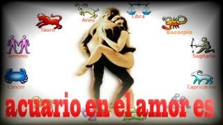 Los signos del zodiaco. Acuario