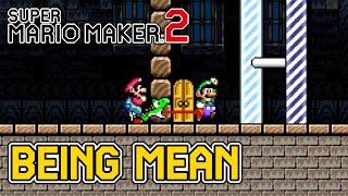 Being A Mean Person In Multiplayer VS Mode - Super Mario Maker 2