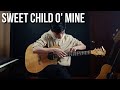 Sweet child o mine guns n roses but on one guitar only