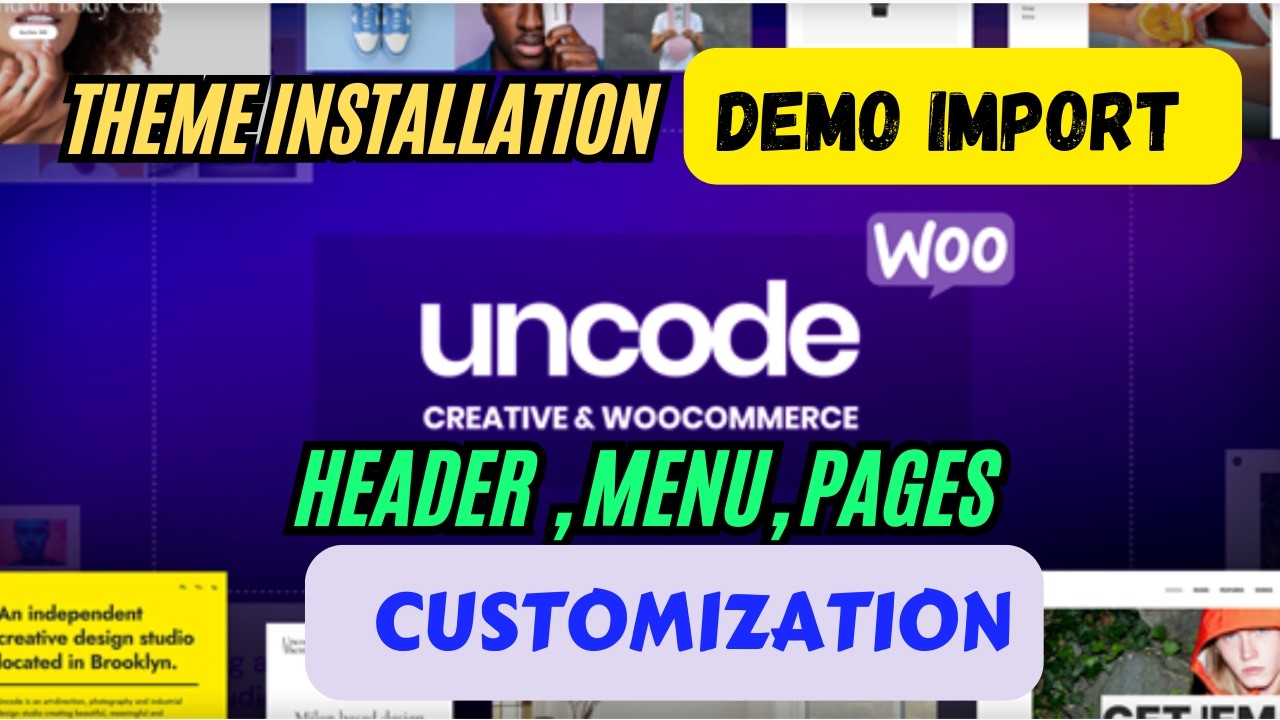Uncode WordPress Theme Tutorial 2026: Install, Demo Import ...